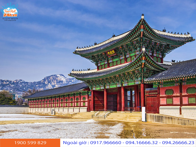 Tham quan cung điện Hoàng gia Gyeongbok Hàn Quốc