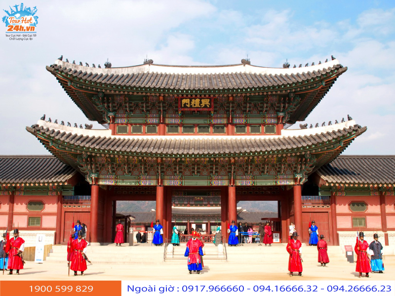 Khám phá cung điện Gyeongbokgung