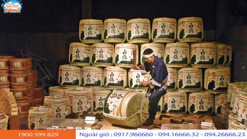 bao-tang-nha-may-ruou Bảo tàng Nhà máy rượu Sake Hakutsuru