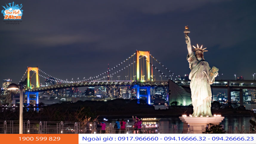 dao-odaiba Đảo nhân tạo Odaiba