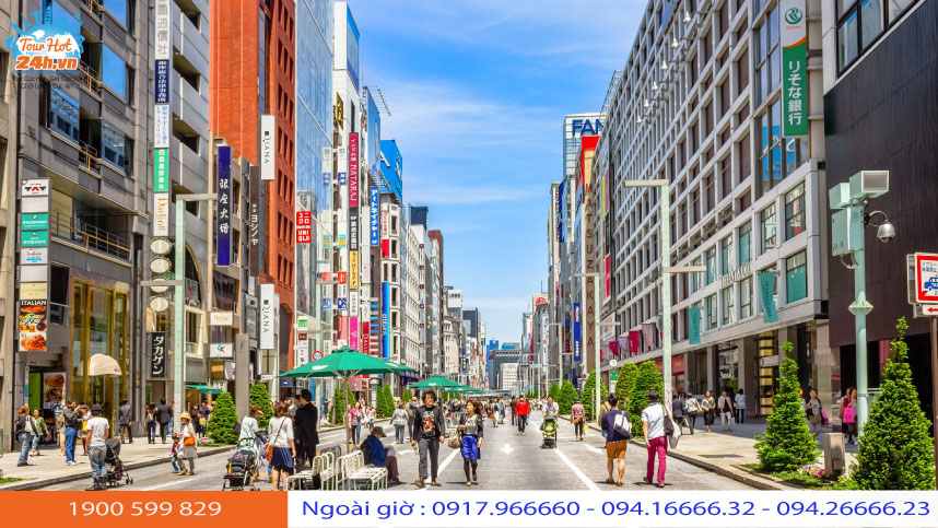 khu-pho-ginza khu phố Ginza