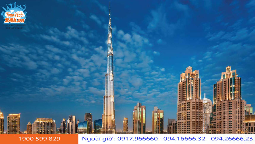 Tòa Tháp Cao Nhất Ở Dubai Burj Khalifa Và Những Sự Thật Thú Vị |  Tourhot24H.Vn