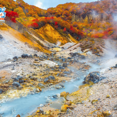 thung-lung-khoang-nong-Noboribetsu-Jigokudani