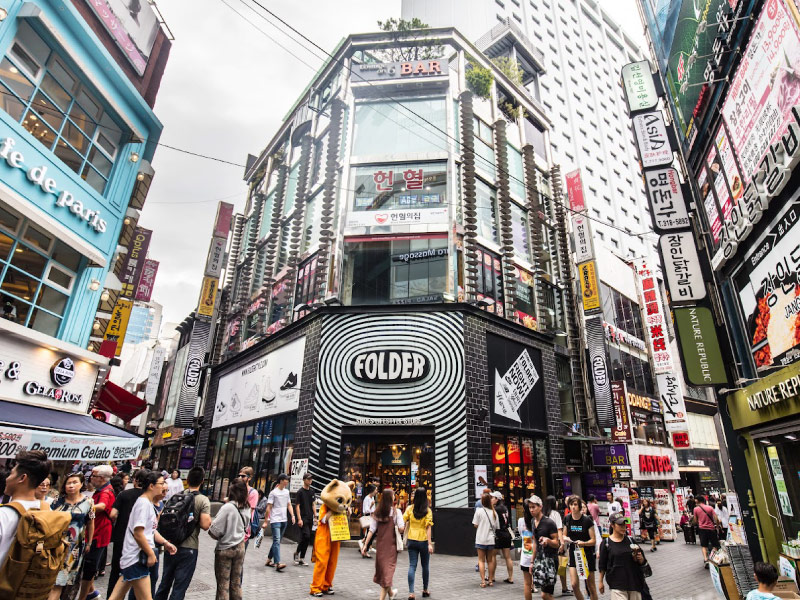 khu-pho-mua-sam-Myeongdong